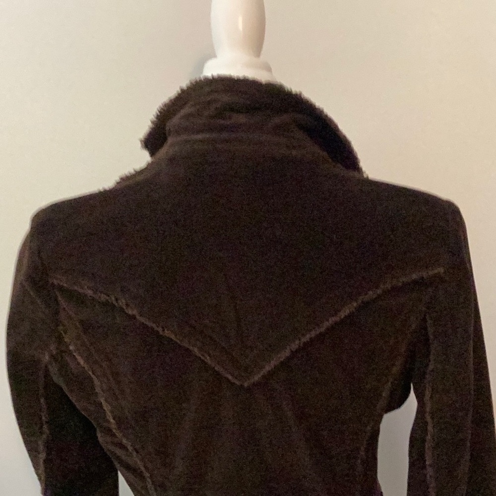 KIKIT JEANS brown corduroy jacket, embroidered - Picture 6 of 13